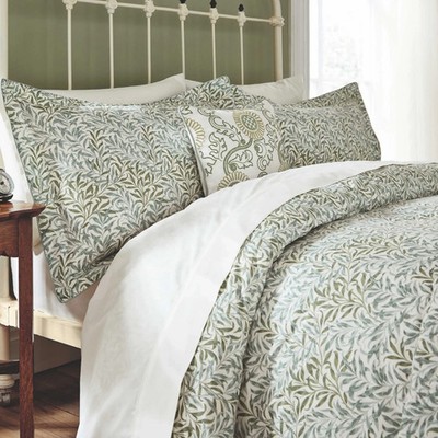 SOMMERABEND SALE *MORRIS & CO KING SIZE* BETTWÄSCHESET INKL. ZWEI KISSENBEZÜGEN