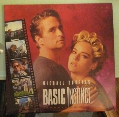 laserdisc LD   BASIC INSTINCT pioneer special edition  laserdisc LD  