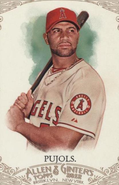 2012 Topps Allen & Ginter's - Albert Pujols #1 - 1 of 1