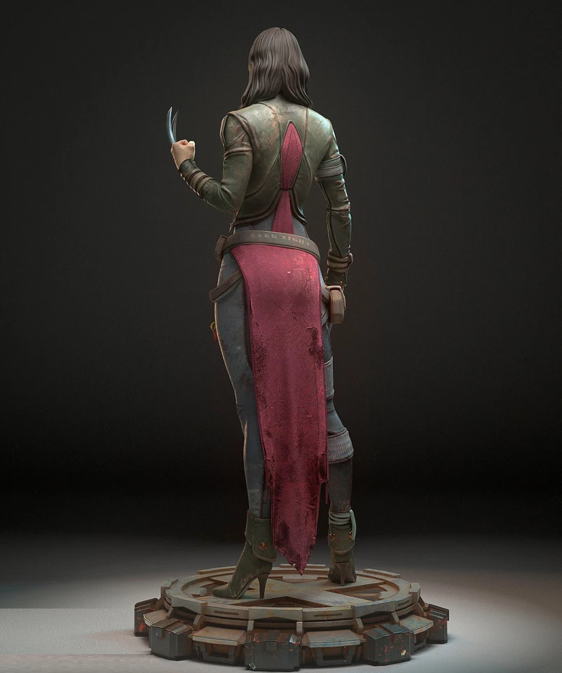 Painted X-23 Laura Kinney Statue 1/4 Figure - Image 4 of 4