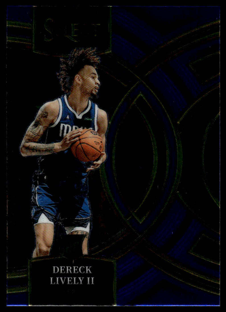 2023-24 Panini Select Dereck Lively II #111 Blue (Retail Base)