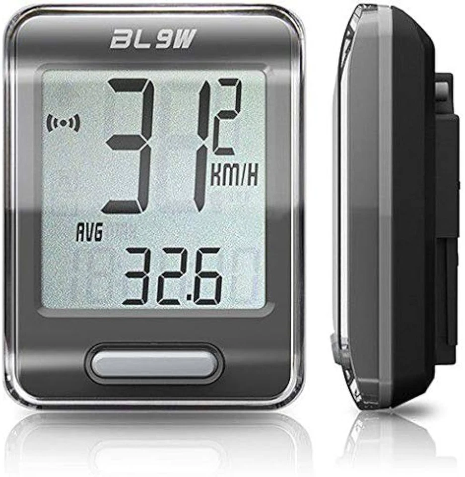 Echowell BL-9W Wireless Bike Speedometer 9 Function Cycle Computer LED Backlight - Image 2 of 3