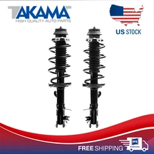 2 pcs TAKAMA Complete Front Strut Coil Spring Set Kit For 16-22 HONDA HRV 4WD