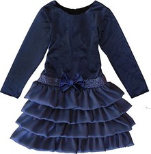 SALE! Girls Isobella & Chloe Blueberry Bliss Dress Size 6y