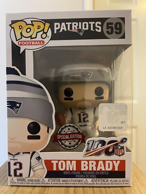 Funko Pop! TOM BRADY Patriots Fanatics Exclusive Vinyl Figure w