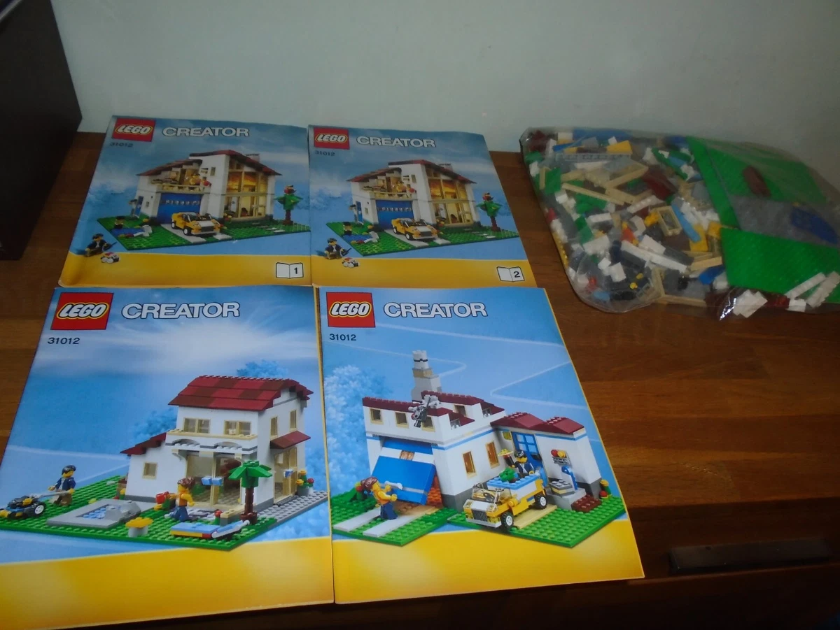 Lego Creator 31012 Family House 3 in 1 100 Complete