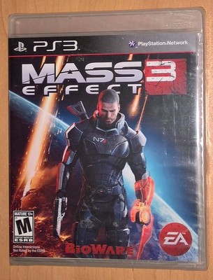 Mass Effect 3 (Sony PlayStation 3 PS3) NEW FACTORY SEALED -- BioWare Video Game