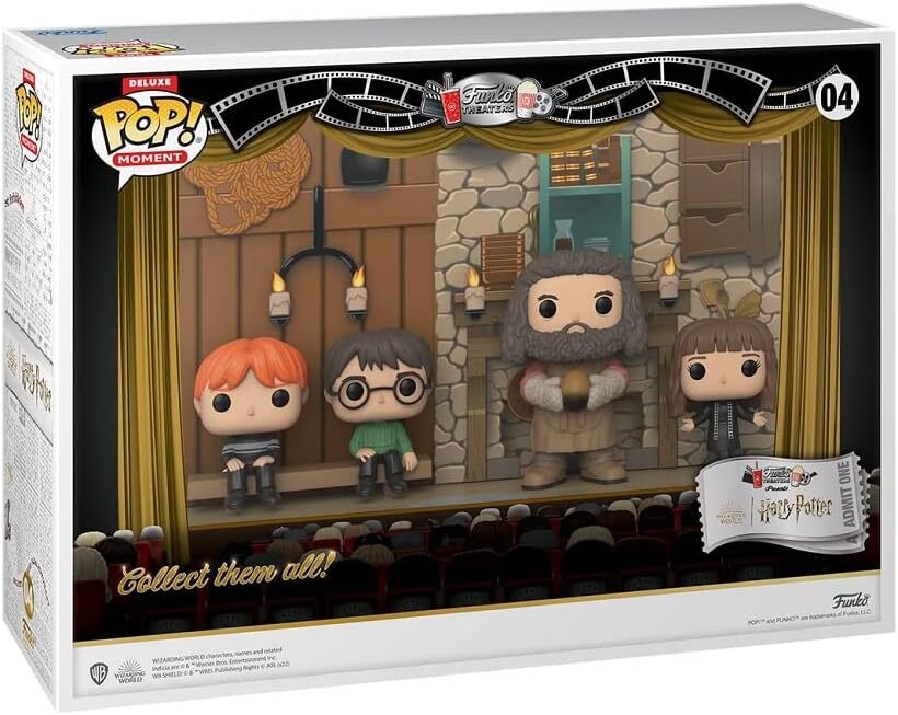 HARRY POTTER HAGRIDS HUT FUNKO POP MOMENTS DELUXE 04 VINYL