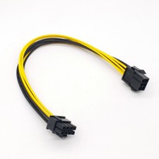 20cm ATX 6-Pin To 8-Pin PCI Express Power Adapter Cable For GPU Video Card