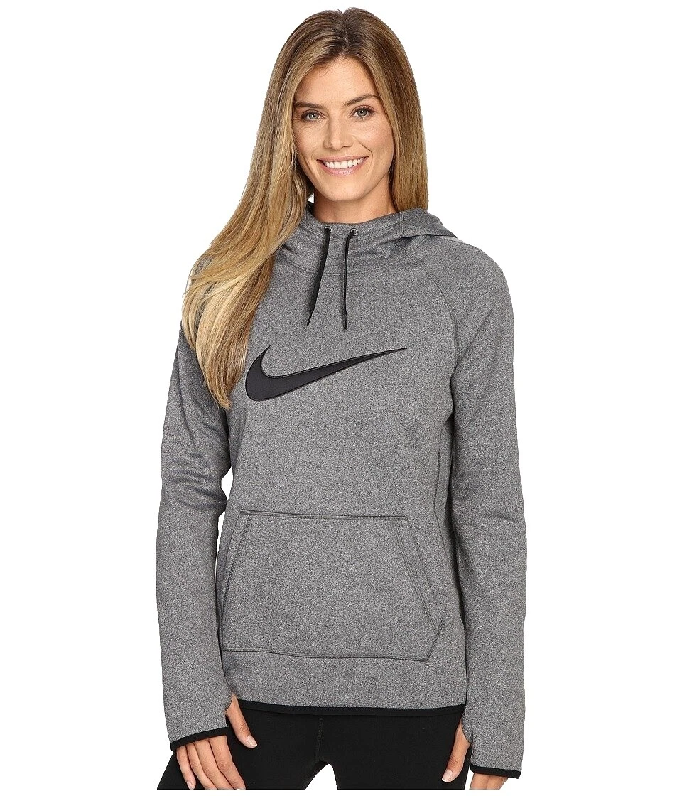 Nike Black Synthetic Hoodies & Sweatshirts for Women