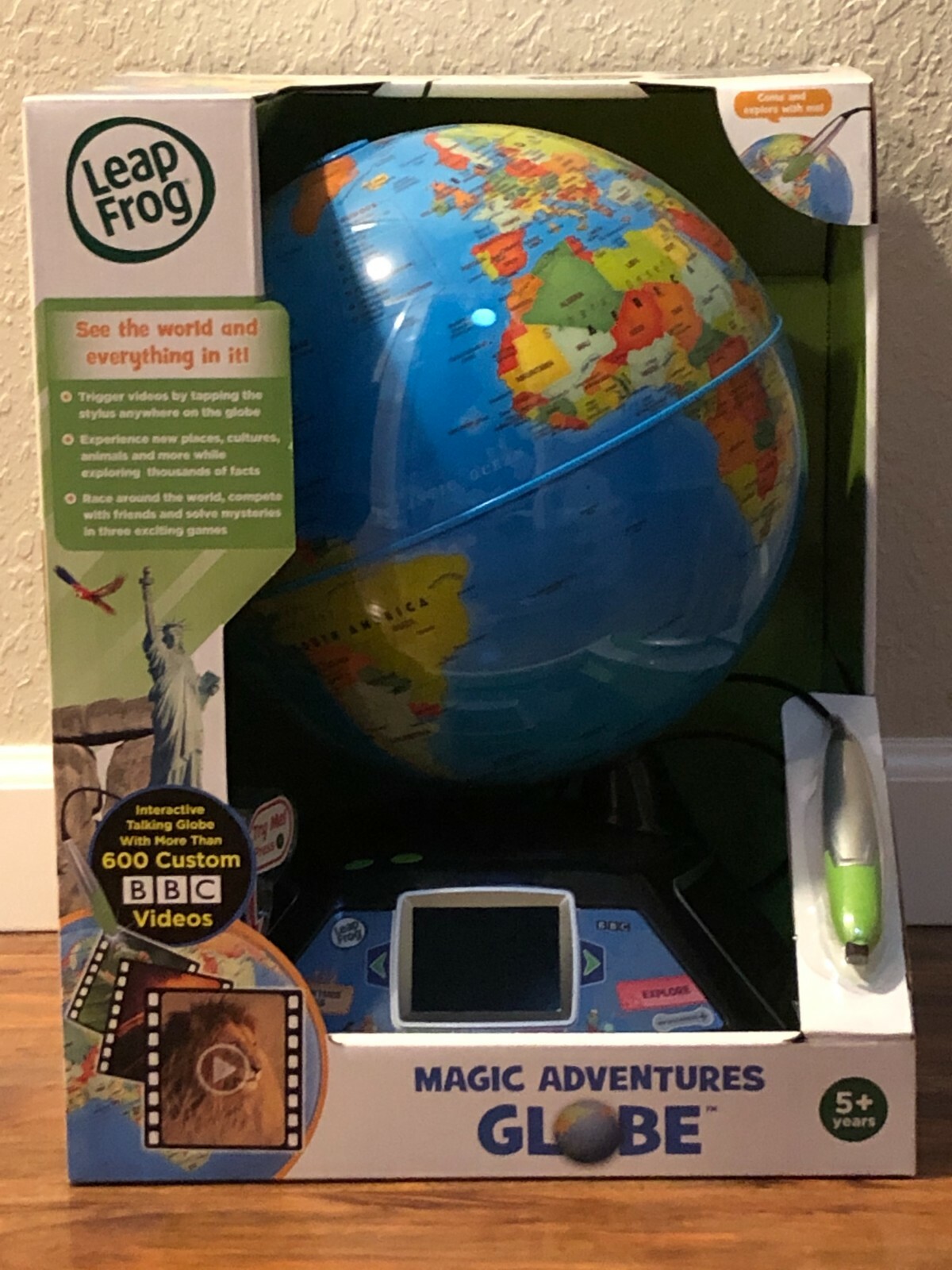 interactive globe toy