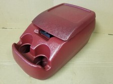 92-96 97 Ford Pickup Truck Bronco Interior Bucket Seat Center Console Red