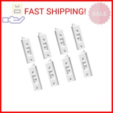 AIEX 8pcs Window Latch Locks Replacement, 2 Inch Hole Center Spacing Vinyl Windo