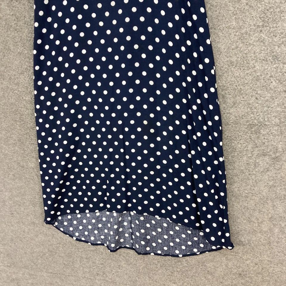 Платье Piper женское 10 синее в горошек короткий рукав сменное с подкладкой из вискозы 1920 - Изображение 3 из 4