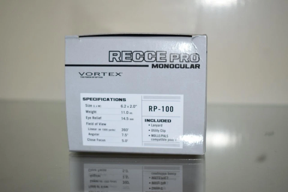 Vortex RECCE Pro HD 8 x 32 Ranging Ret Monocular RP-100 Rangefinding NIB - Image 4 of 4