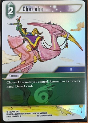 Final Fantasy: FF TCG - Chocobo 10-055H, Foil