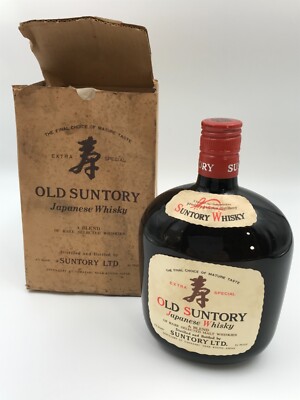 OLD SUNTORY JAPANESE WHISKY A BLEND EXTRA SPECIAL 4/5 QUART 86