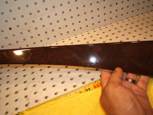 Mercedes 93-99 C140 S coupe CL Front door Driver LEFT BURL wood top long 1 Cover - Picture 9 of 22