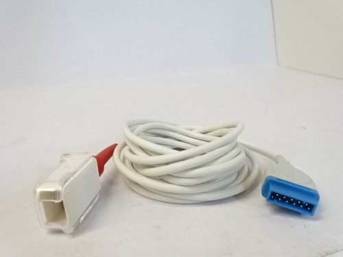 Masimo LNC-12-GE SpO2 12' Extension Adapter Cable 11 Pin to LNCS 9 Pin