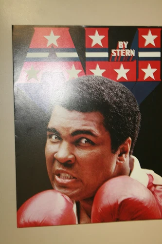 STERN Ali pinball flyer brochure pamphlet BRAND NEW. Year 1980. The Greatest!