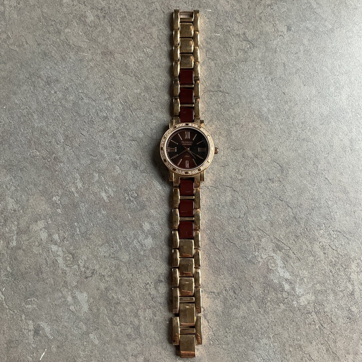 MSRP $90 Armitron 75/5578RG Women\'s Rose Gold Tone Charm Crystal Watch New Batt Amazon.com: Armitron Women main image 4