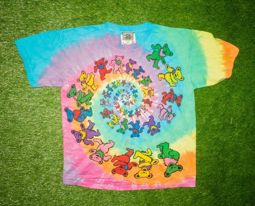 Vintage Liquid Blue Grateful Dead 