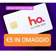 sim Ho Non Attiva. Si Attiva Online +regalo 5 euro