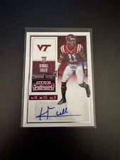 2016 Contenders Draft Picks Kendall Fuller RC #180 College Ticket Autograph