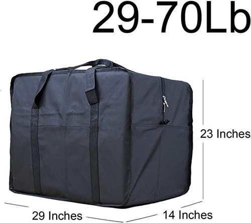 Square Travel Duffle Bag Bolsa Maleta de Lona 70 Lb - Picture 2 of 2
