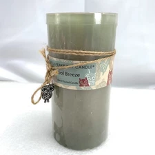 Chesapeake Bay 6" Hand Poured Candle Cool Breeze Nautical Decor, New