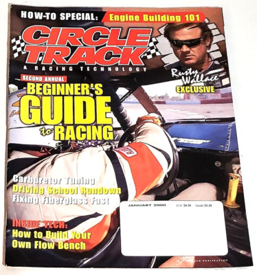 Circle Track Magazine Beginner's Guide To Racing January 2000 | eBay