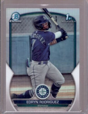 2023 Bowman Chrome Prospects Refractors #BCP185 Edryn Rodriguez /499 
