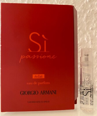 GIORGIO ARMANI - Si passione éclat - 1,2 ml Eau de Parfum Probe