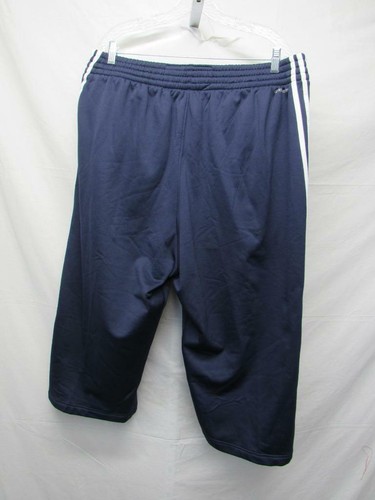 New Los Angeles Clippers Mens Size 3XL+2 Blue Adidas Long Sweat Shorts Capri - 第 4/8 張圖片