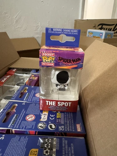 Funko Pop! Keychain: Spider-Man: Across the Spider-Verse - The Spot