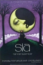 SIA  HAR MAR SUPERSTAR FILLMORE 08 CONCERT POSTER F920