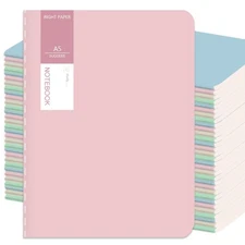 32 Pack A5 Colorful Notebooks Bulk, 8x5.5 Inches Lined Paper Travel Journalin...