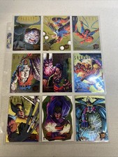 1995 Fleer Ultra X-Men Hunters Stalkers 9pc L...