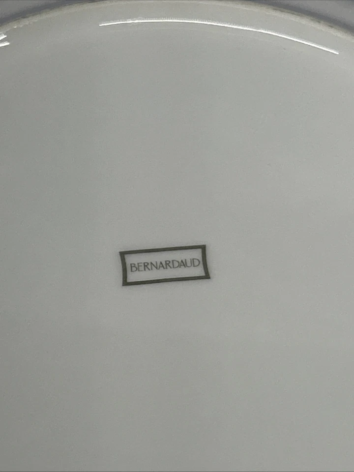 Juego de 8 platos de cena Bernardaud Frivole excelente estado Foto 4 de 4