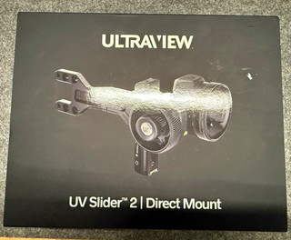 UltraView UV Slider 2 Direct Mount 5 Pin Compound Bow Sight RH Black