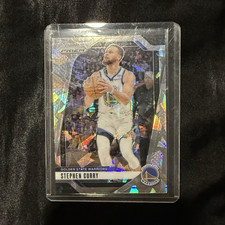 Panini 2024-25 Prizm Stephen Curry #134 Ice Prizm Golden State Warriors