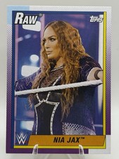 Nia Jax #30 RAW 2021 Topps Heritage WWE