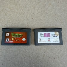 Frogger's Adventures 1 & Piglets Big GameBoy Advance Game Cartridges Tested