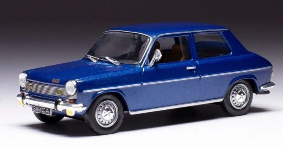 Simca 1100 TI Bleue 1975 Altaya IXO 1/43 en boite