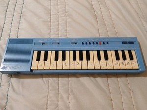Casio PT-1 Rare Baby Blue Vintage Keyboard Working