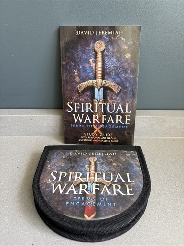 Dr. David Jeremiah Spiritual Warfare Terms of Engagement 9 CD Disc & study guide