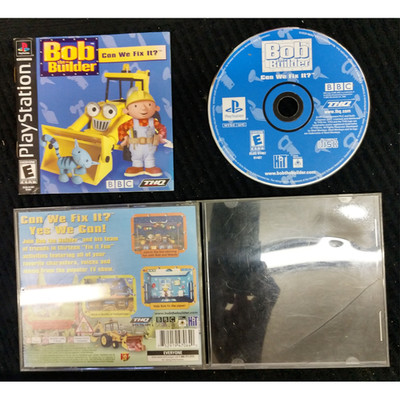 Bob the Builder: Can We Fix It (Sony PlayStation 1, 2001)