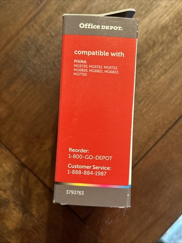 Office DEPOT Compare to Canon CLI-271 Ink Cartridges Cyan Magenta Yellow Black - Picture 3 of 6