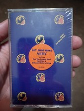 Pet Shop Boys...Very Sealed Cassette With Hype Sticker