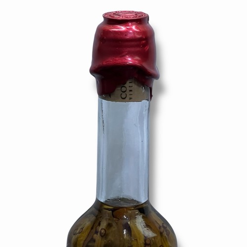 Botella de vidrio decorativa de cocina de vinagre de pimiento verde y rojo de 14 pulgadas de alto - Imagen 7 de 14